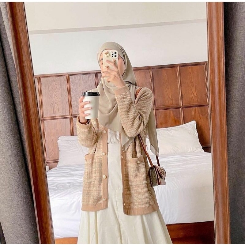 preloved cardigan muda x elle