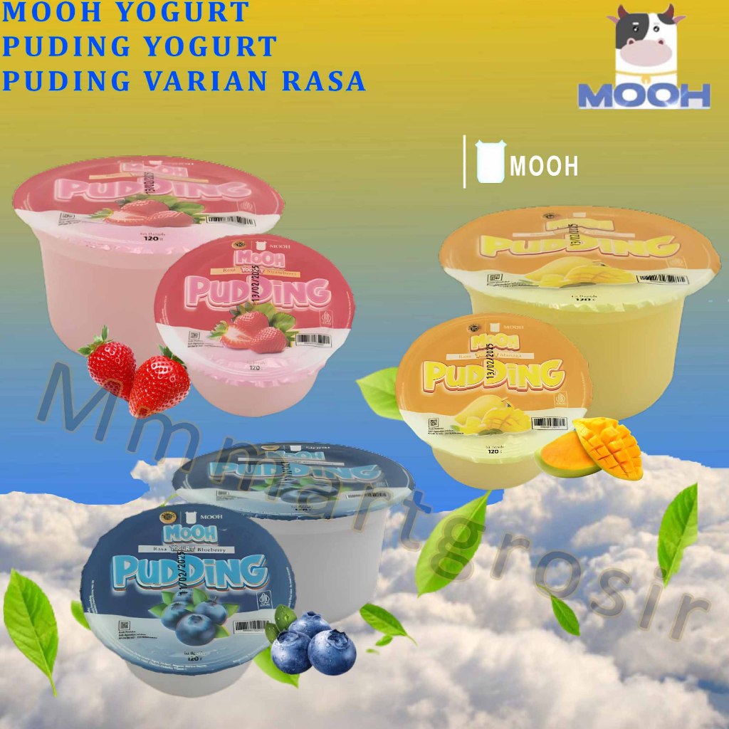 

MOOH Yogurt / Puding Yogurt / Puding Aneka Varian Rasa / 120gr