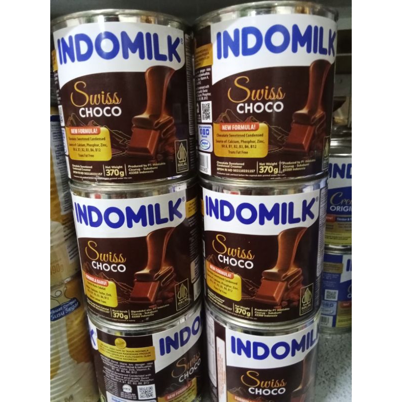 

Indomilk Skm can coklat 370g