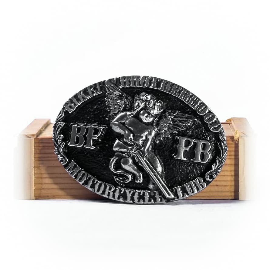 Buckle Kepala Ikat Pinggang Baby Devil, dogdag metalworks, biker, skull, tengkorak, motor