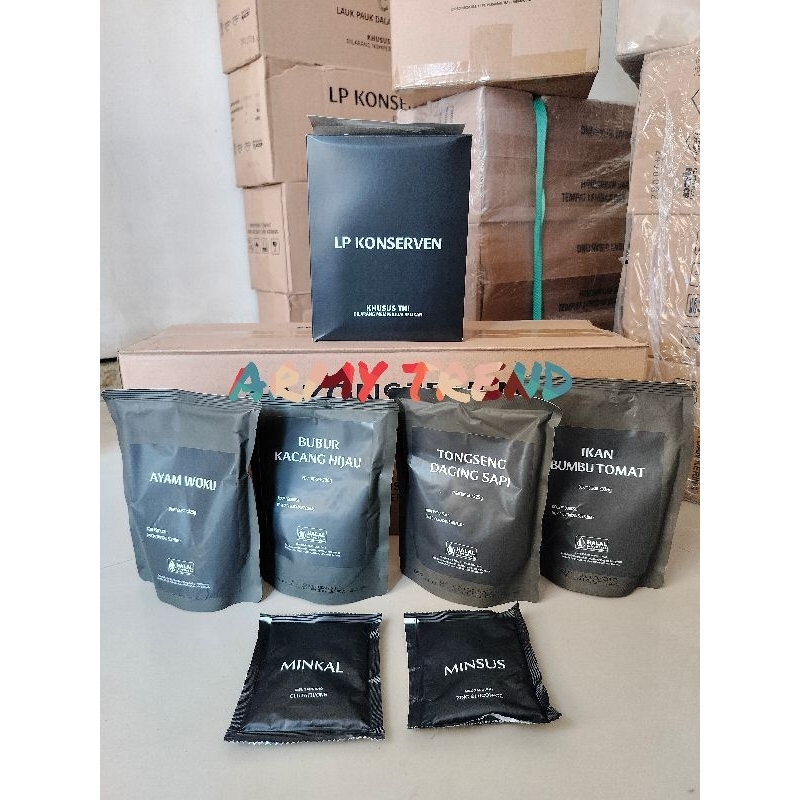 

RANSUM LAUK PAUK LP KONSERVEN JATAH TNI Exp fEBRUARI 2025