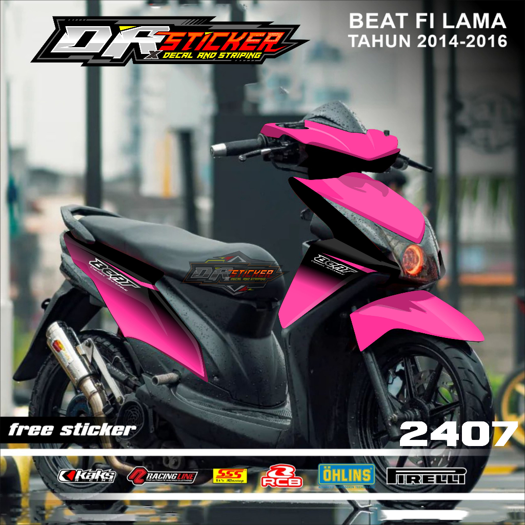 DESAIN TERBARU Sticker Beat Fi  2014 2015 2016  Full Body Stiker Beat Fi  2014 2015 2016  Full Body