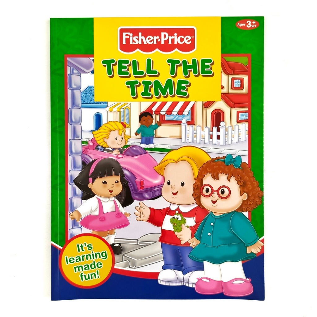 ORIGINAL Fisher Price Telling The Time - Leon Books
