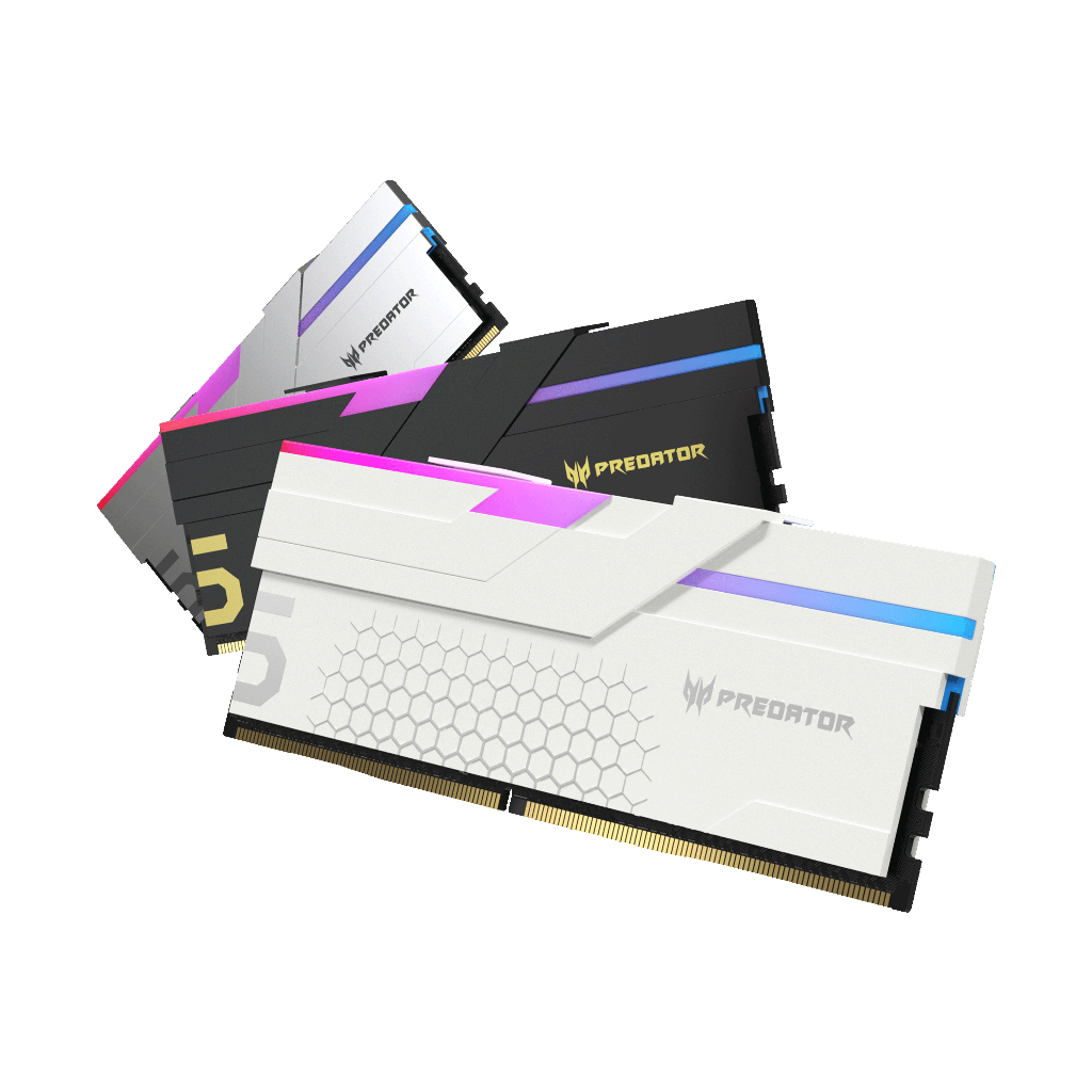 ACER PREDATOR HERMES DDR5 6800MHz 32 GB KIT CL32 ARGB XMP 3.0 DESKTOP MEMORY