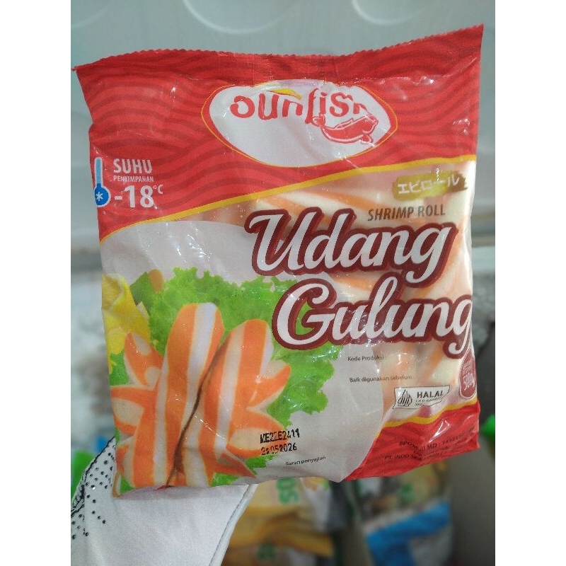 

udang gulung shrimp roll sunfish 500gr