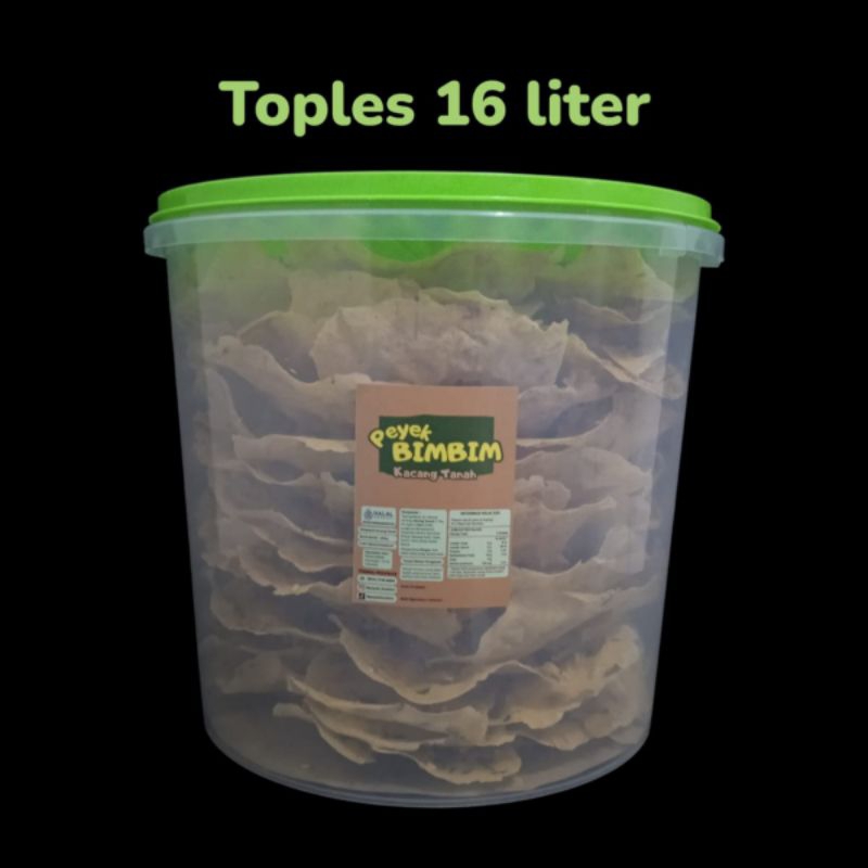 

PEYEK BIMBIM - 1 kg - Toples 16 liter