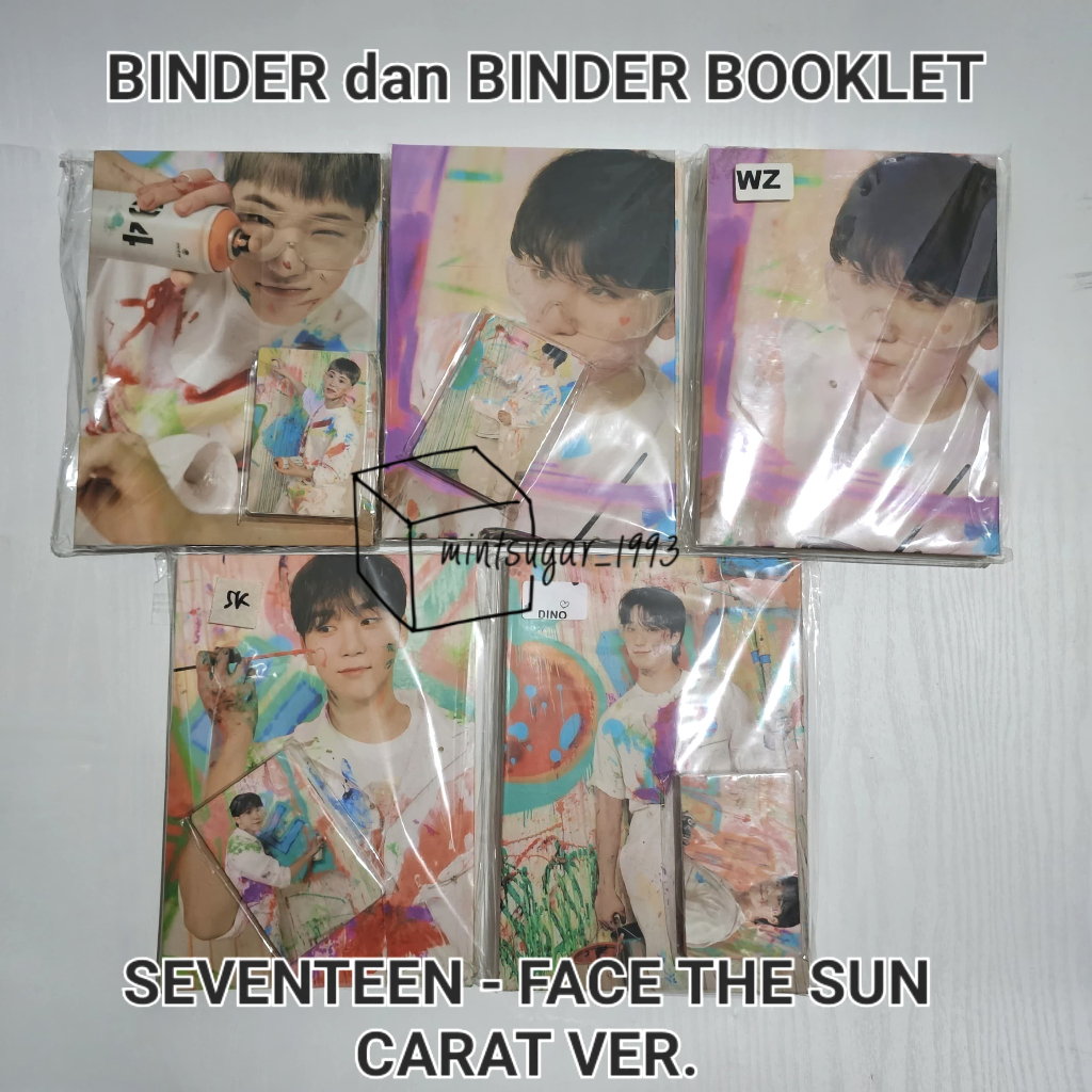[ CLEARANCE SALE | READY STOCK ] BINDER / BINDER + BOOKLET / BINBOOK ( ATTACCA CARVER | FACE THE SUN