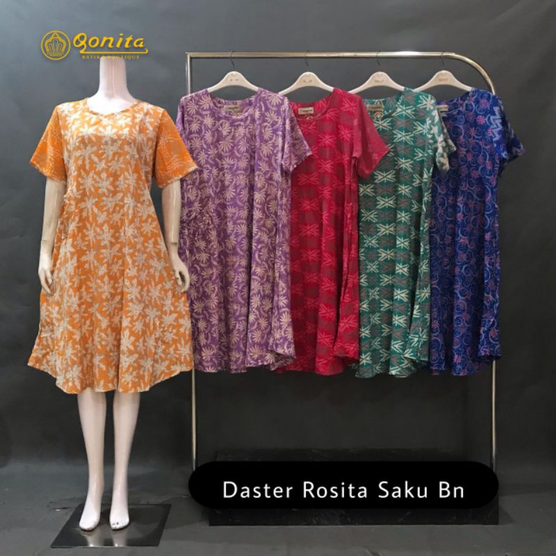 Daster Rosita Saku BnOriginal By Qonita Batik & Boutique