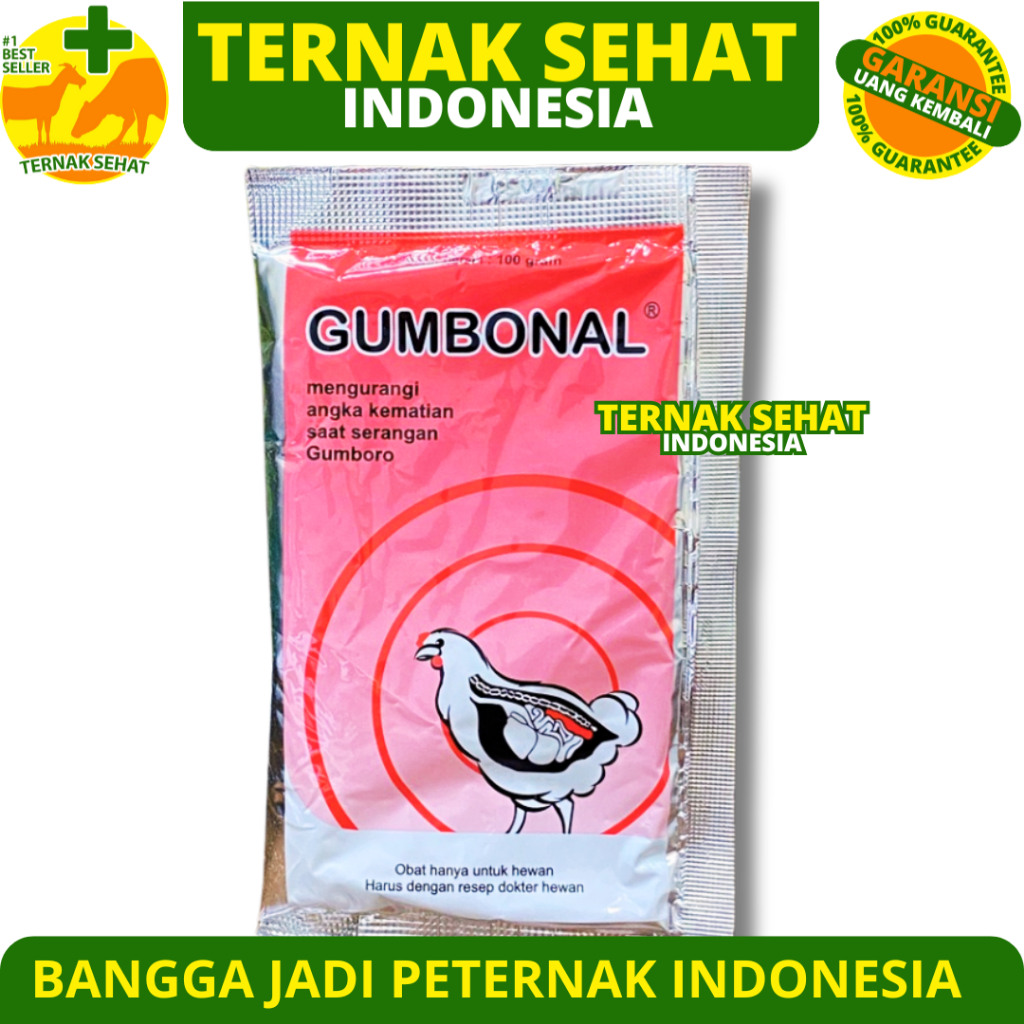 GUMBONAL 100 GRAM MEDION - Obat Gumboro Unggas - Obat Ayam Gumboro
