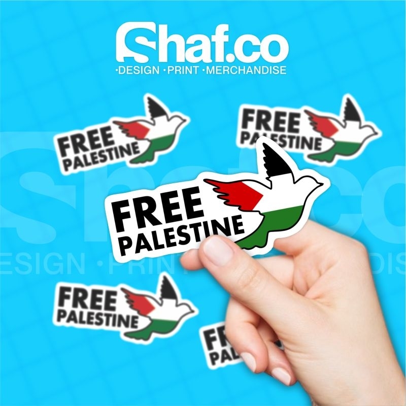 

STICKER FREE PALESTINE VIRAL KEREN