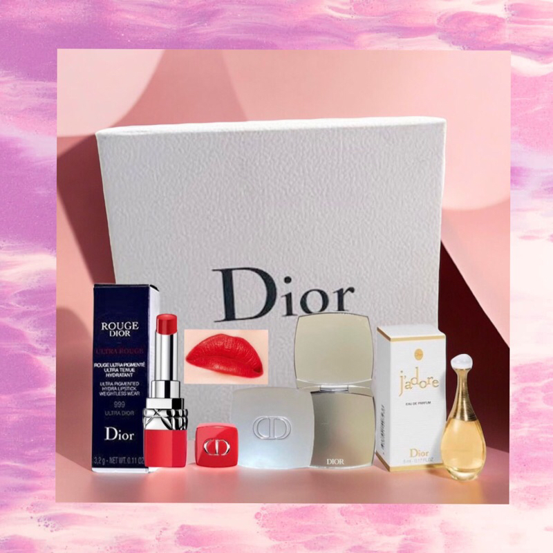 

Dior Gift Set isi 3 item + Hardbox