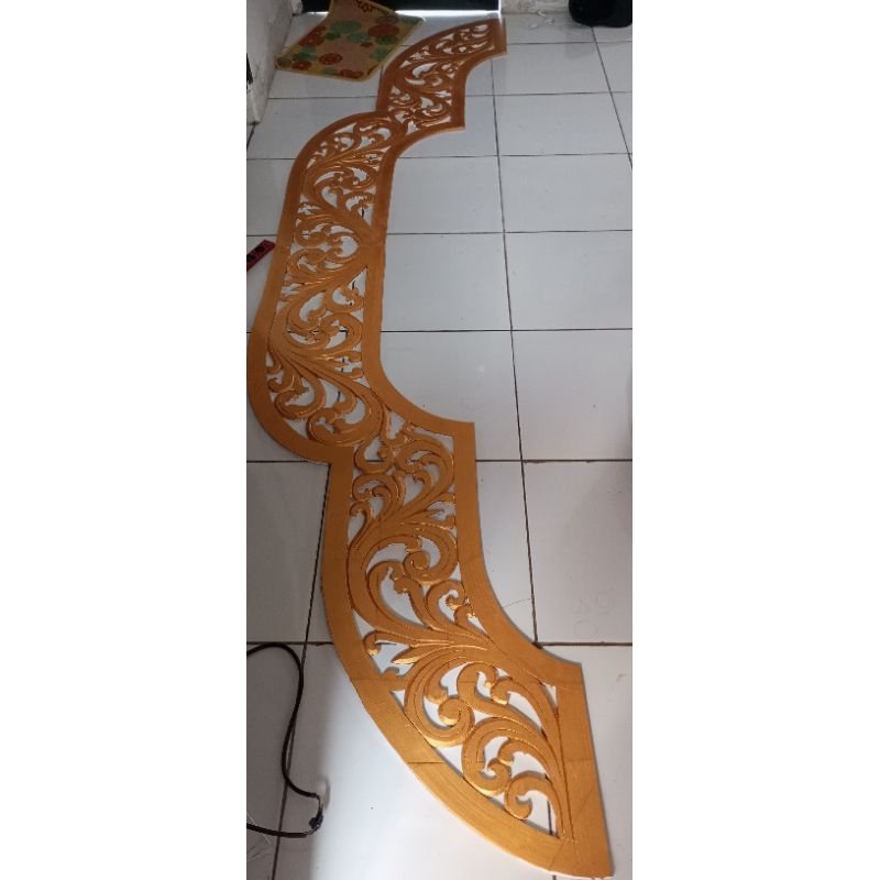 ukiran spon dekorasi #lengkung atas