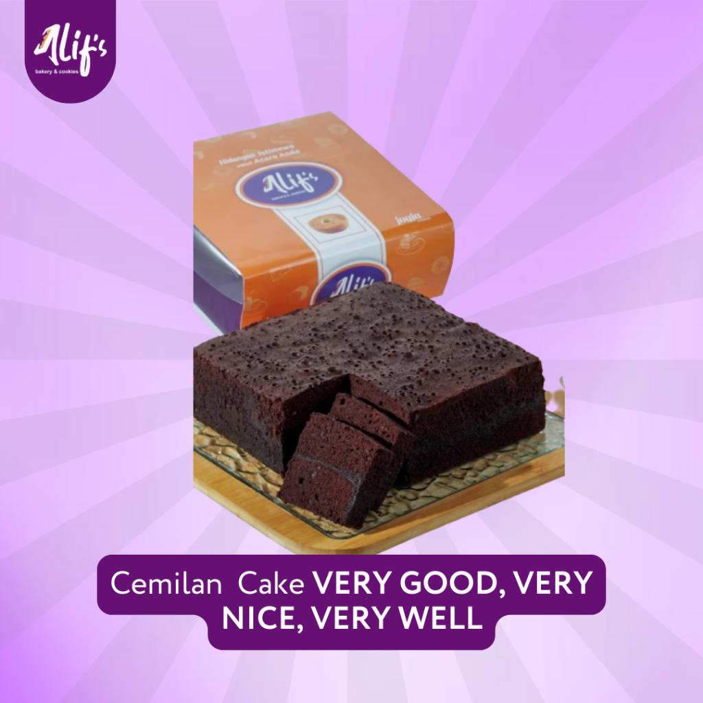 

Cemilan Kue Cake Brownies Kukus Alifs Bakery and Cookies Official