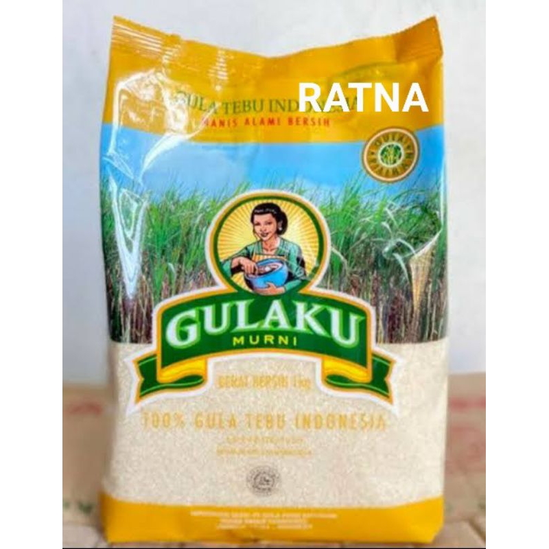 

GULAKU GULA PREMIUM 1Kg ( GULA MURNI)