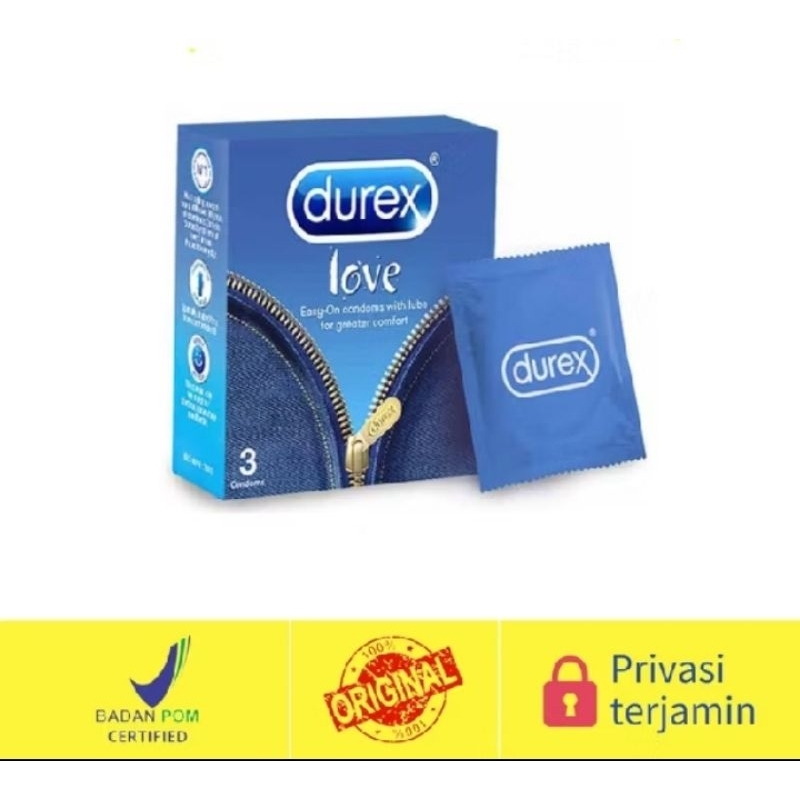 Kondom Durex Love 3 pcs