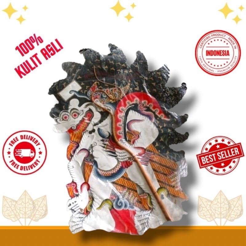 WAYANG KULIT BUTO TRIWIKROMO KUALITAS SUPER JUMBO