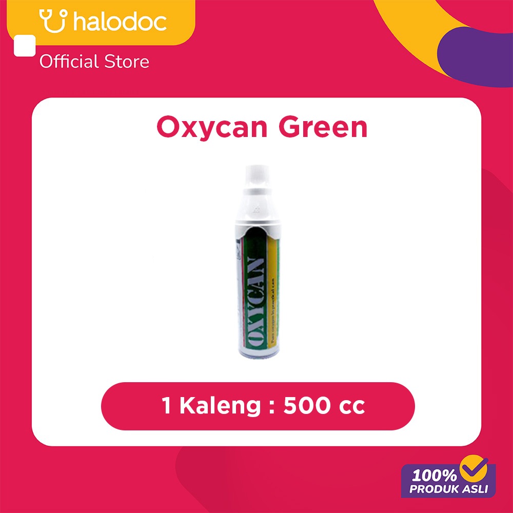 Oxycan Green 500 cc Kaleng