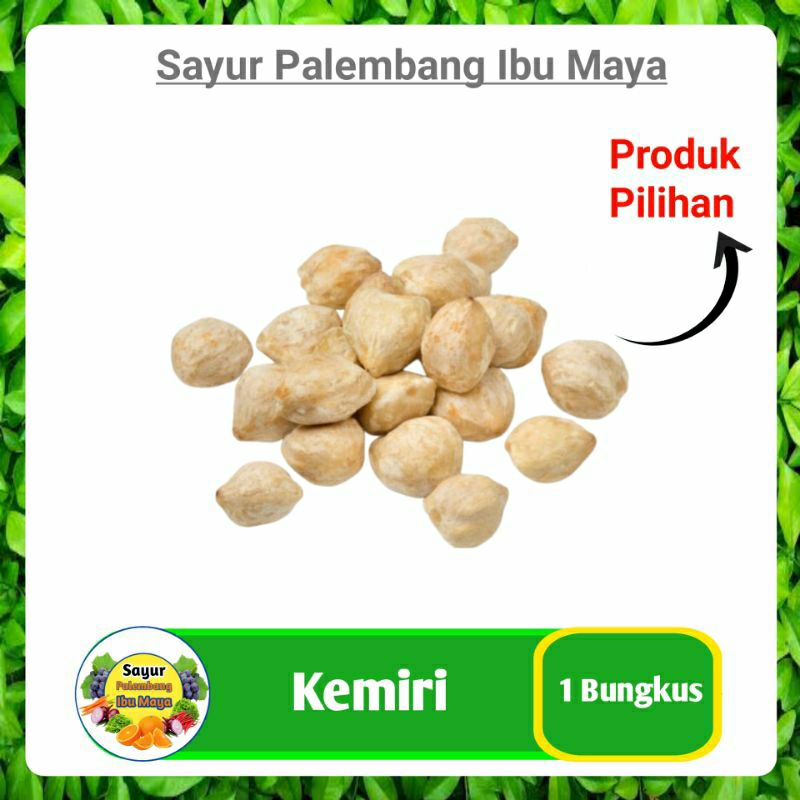 

Kemiri 1 Bungkus - Rempah Alami Palembang