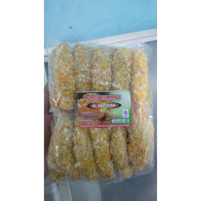 

sosis selimut gorengan albarokah jajanan SD,cemilan kekinian,jajanan murah,cemilan murah