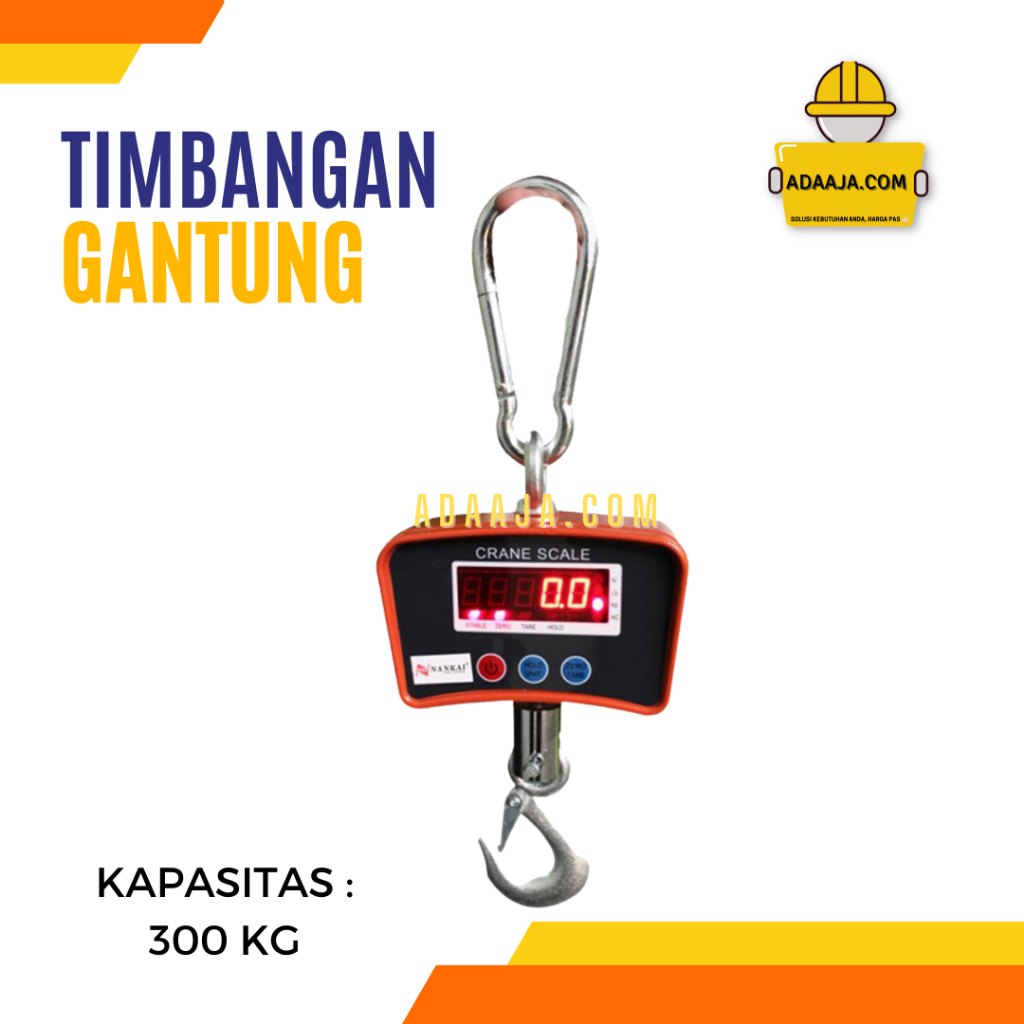 Timbangan Gantung Digital 300 KG Nankai