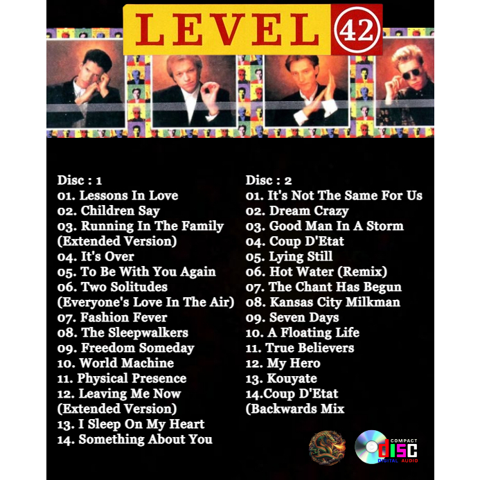 Cd Audio - (2 Disc) Level 42  / Running In The Family (1987) VOL 01