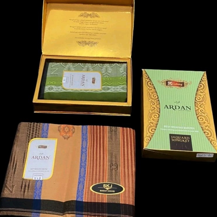 Ardan SKJ Gold ( Songket Jaquard )