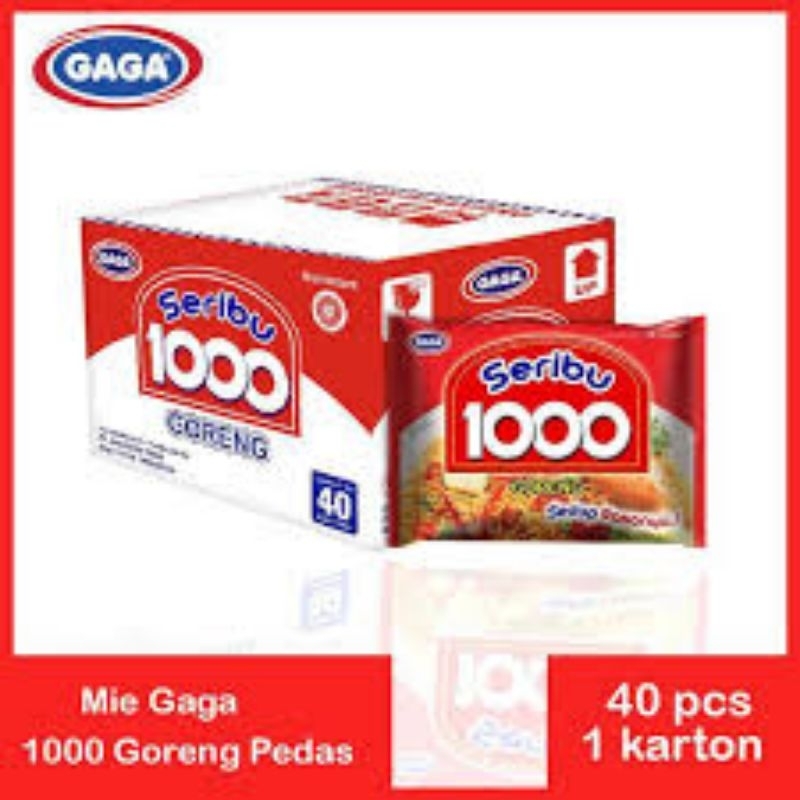 

1 DUS MIE GAGA SOTO | KALDU| AYAM BAWANG | GORENG NETTO 40 PCS
