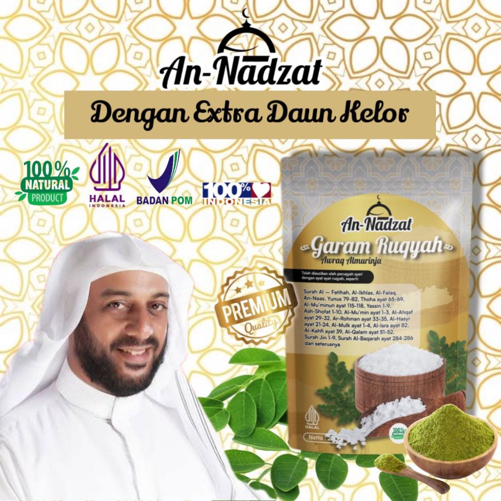 

Garam An-Nadzat 250gr Dapat Salt, Parfum, Minyak Bidara, Tasbih