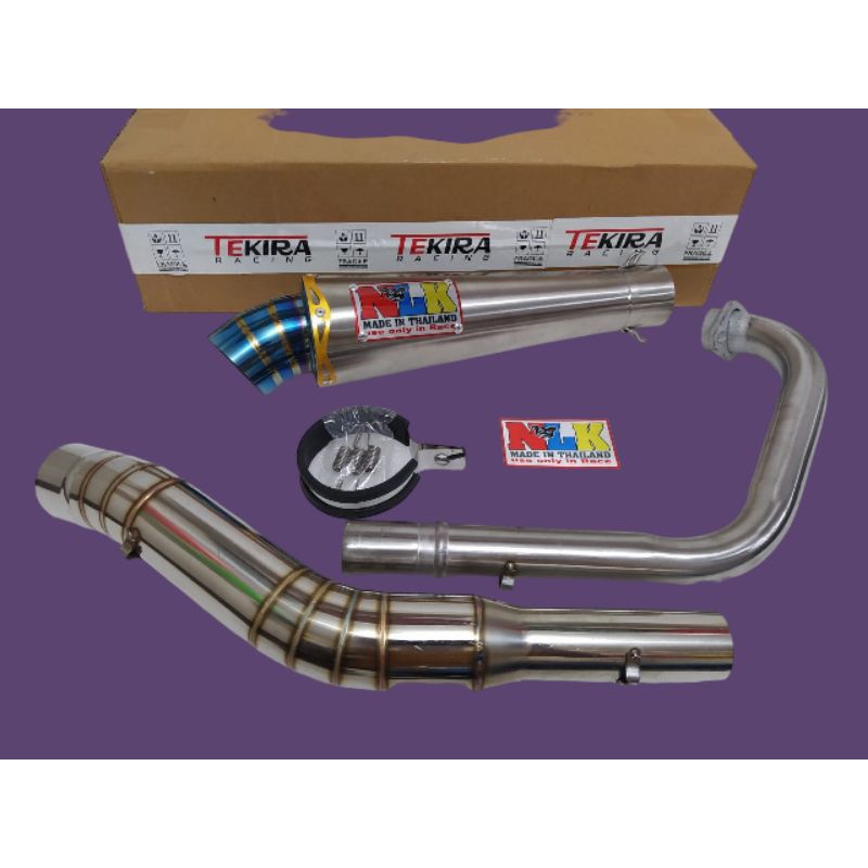Knalpot Racing NLK R15 GSX VIXION CBR150 MEGAPRO XABRE BISON JUPITER MX