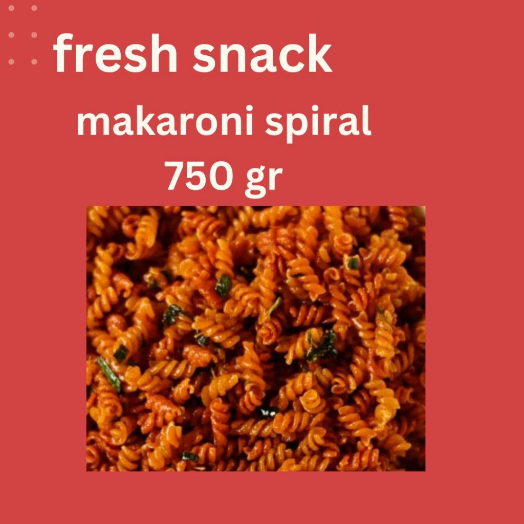 

(750gr) makaroni spiral | cemilan enakk!!