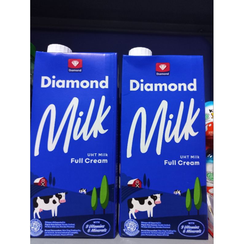 

Susu full cream daimond 1L
