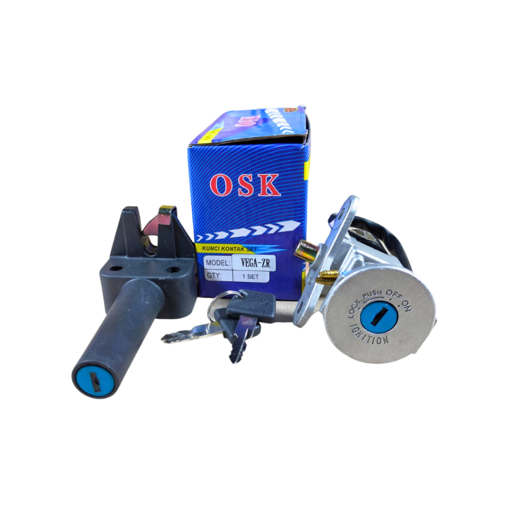 KUNCI KONTAK SET / KEY SET PLUS JOK MOTOR VEGA ZR / VEGA RR / VEGA ZR NEW OSK