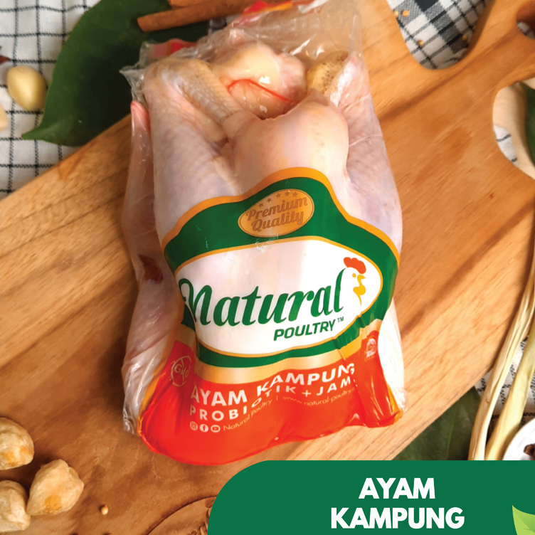 

Ayam Potong Kampung Utuh 700gr - 800gr - Natural Poultry