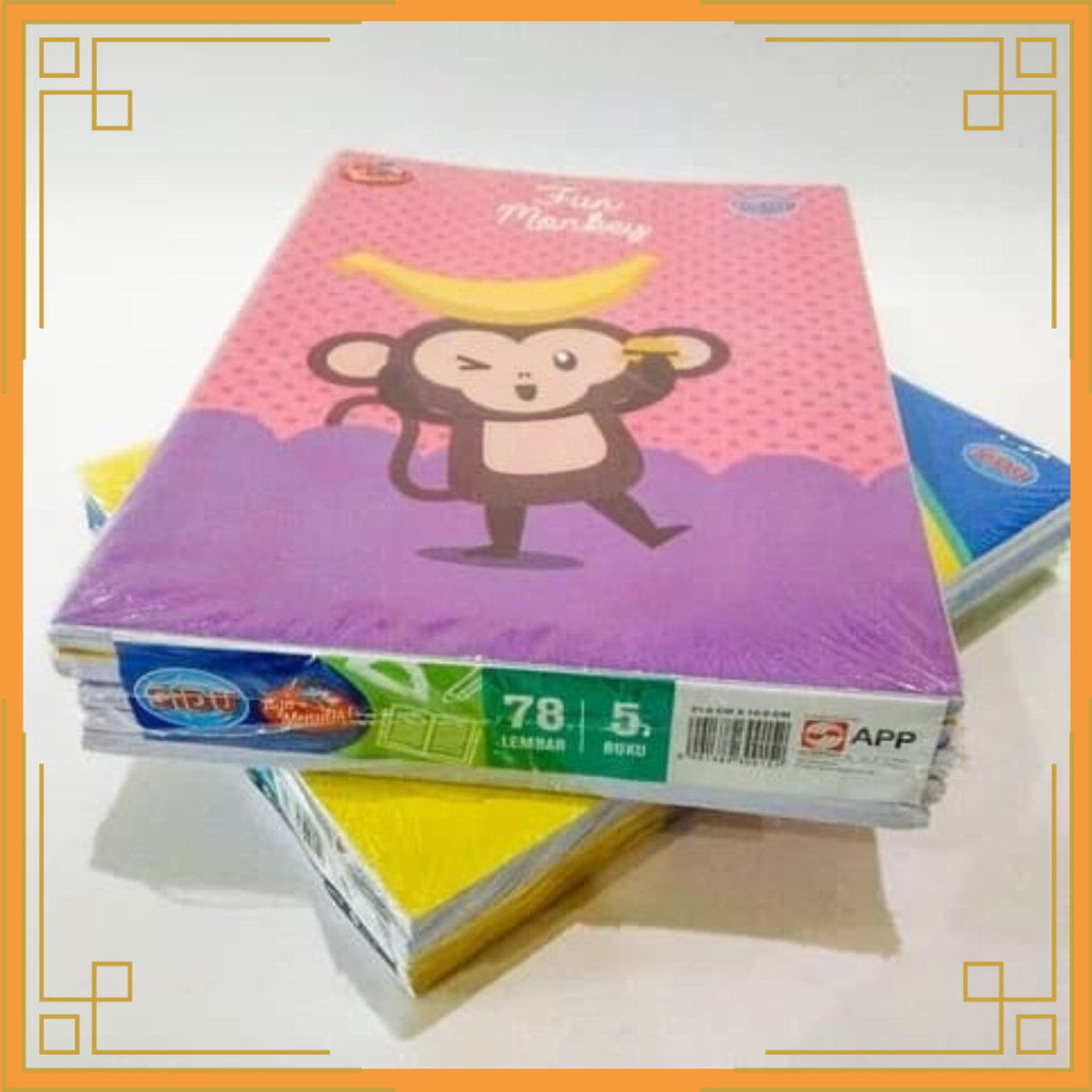 

SINAR DUNIA Buku Tulis SIDU isi 78 Lembar (1 Pack isi 5 Pcs)