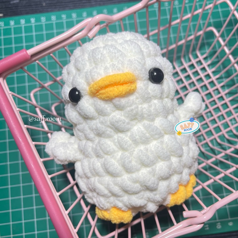 LITTLE DUCK AMIGURUMI CROCHET DOLL 12CM