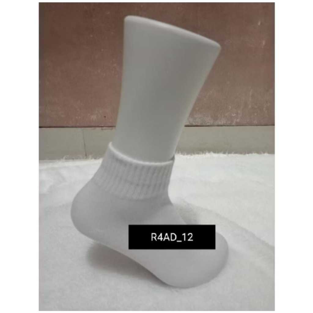 KAOS KAKI POLOS DI ATAS MATA KAKI PRIA DAN WANITA PUTIH POLOS ( SEKOLAH - OLAHRAGA - KERJA ) COMPUTE