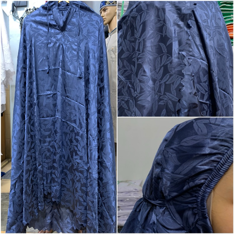 Mukena Travelling Dewasa Armani Silk Jacquard Premium Laser Cut