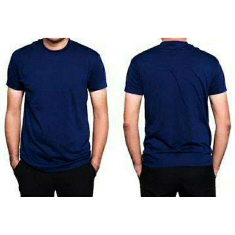 Kaos polos cotton combad 100% 30s