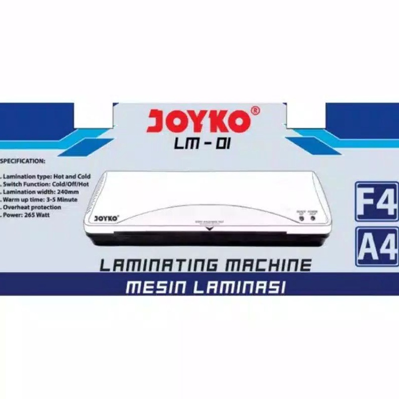 

FLASH SALE Mesin Laminating LM1 Hot Cold On Off Joyko Laminating Machine Laminator