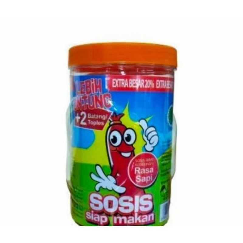 

sosis so nice extra besar 20% ,,kemasan jarr isi 24+1pcs
