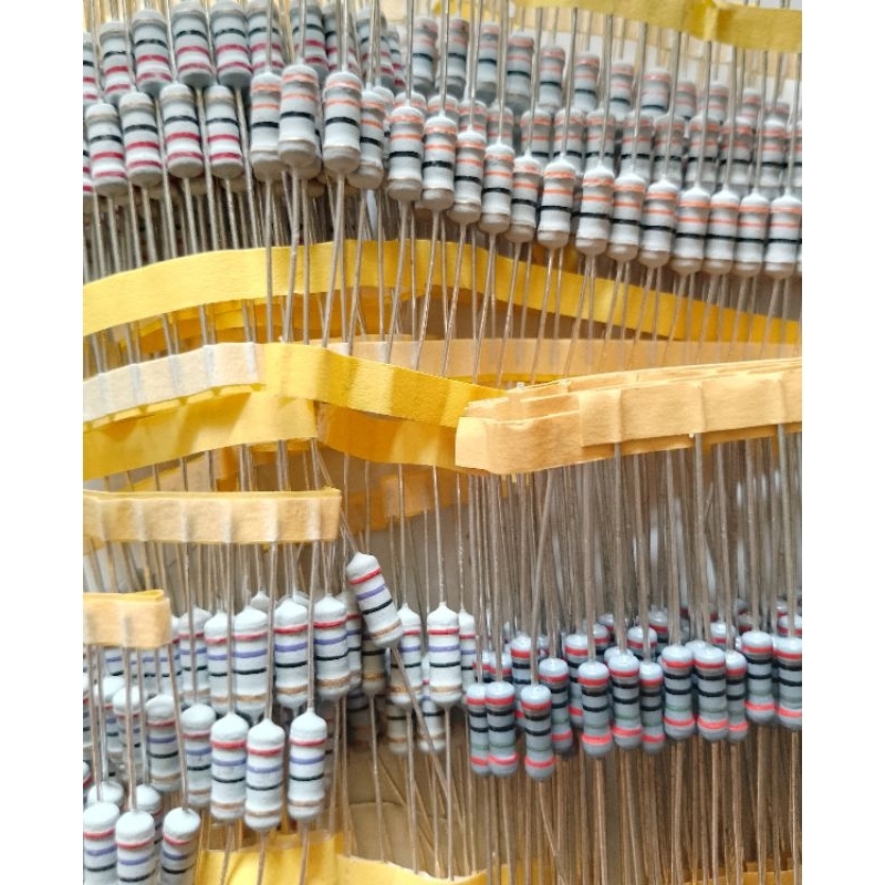 resistor 2k2 2k7 3k 3k3 3k9 4k7 5k1 1 watt 1watt 5%  original