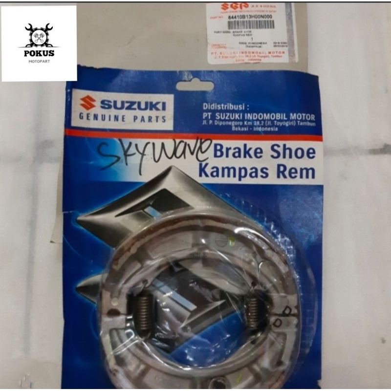 KAMPAS REM TROMOL /BELAKANG SKYDRIVE, ORIGINAL SGP