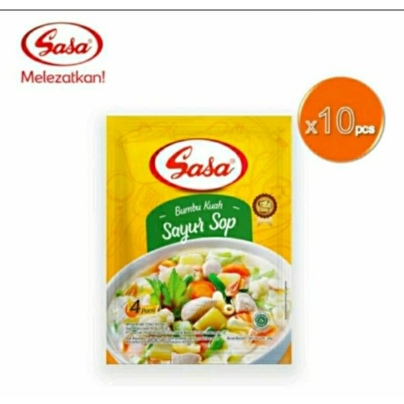 

Sasa Bumbu kuah sop 20grX10pcs (1rencg)