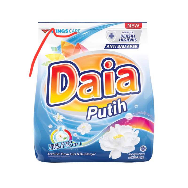 Daia Putih deterjen Bubuk 4kg