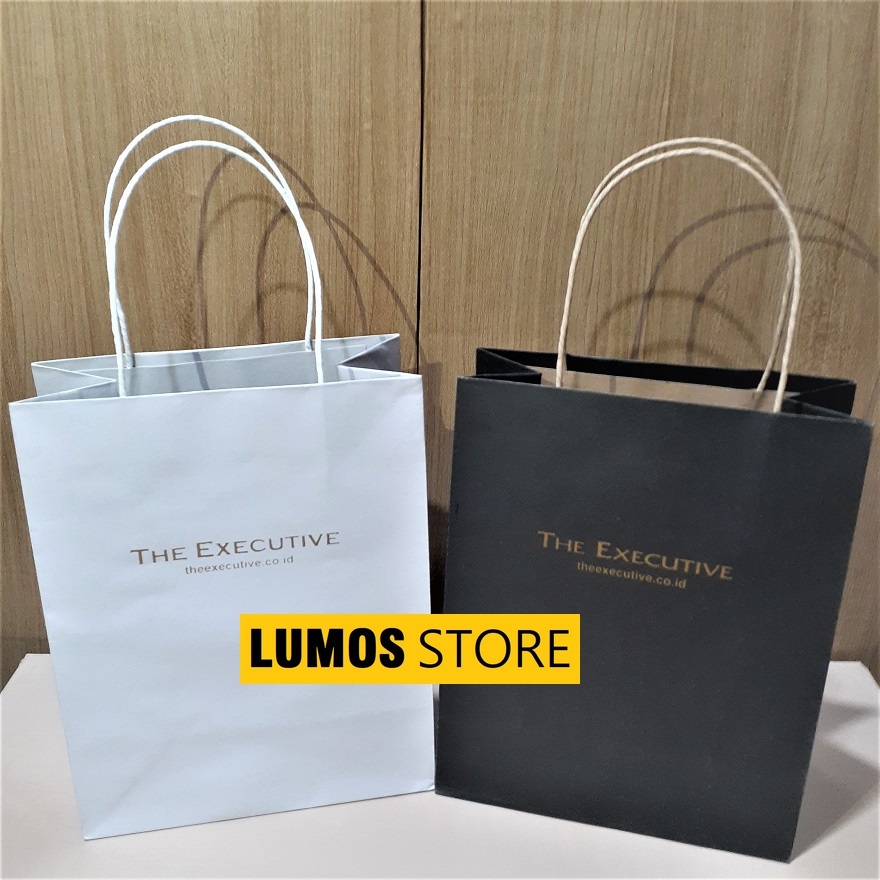 

Paper bag The executive small 2 sisi 20 x 25 x 10 cm