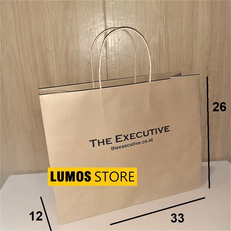 

Paper bag The executive landscape 2 sisi 26 x 33 x 12 cm