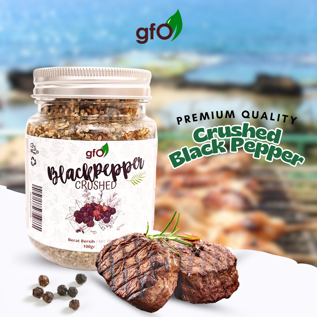 

Lada Hitam Kasar / Crushed Blackpepper GFO