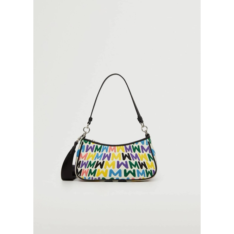 [BACA DISKRIPSI] Tas Mango Baguette Bag With Logo slingbag shoulder bag