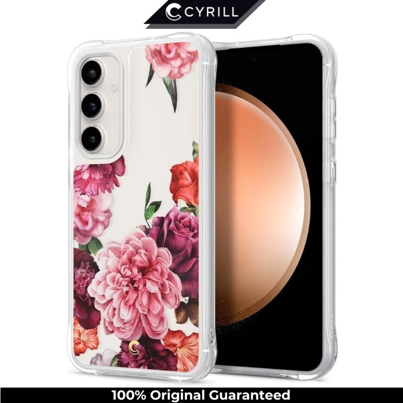 Case Samsung Galaxy S23 FE 5G Spigen Cyrill Cecile Flower Clear Armor Casing