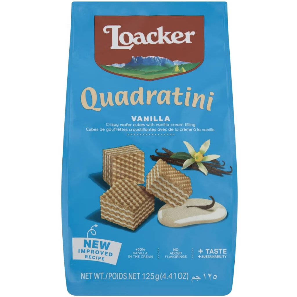 

Loacker Quadratini Wafers Vanilla 125g Australia